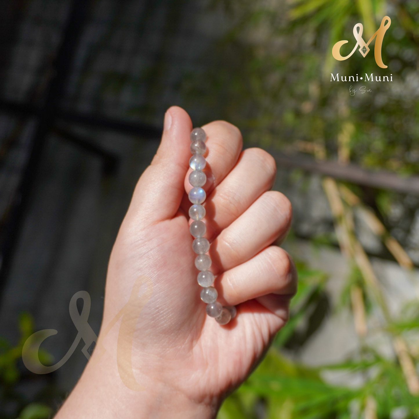 Labradorite Bracelet: High Quality 7mm