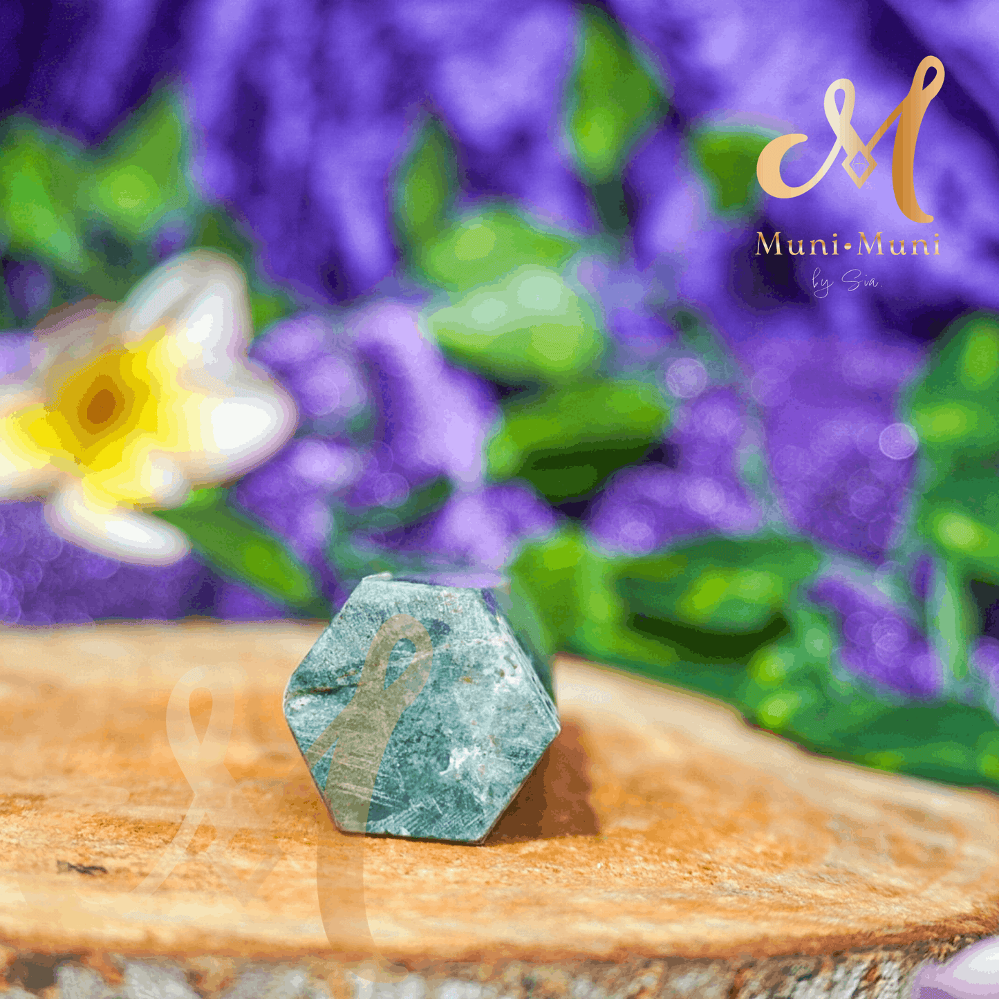 Moss Agate Natural Crystal Tower 3