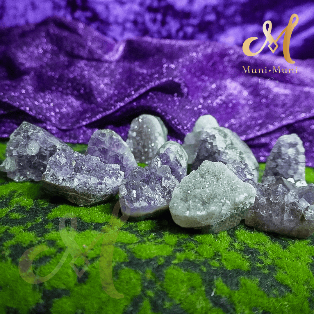 Amethyst Cluster Natural Crystal