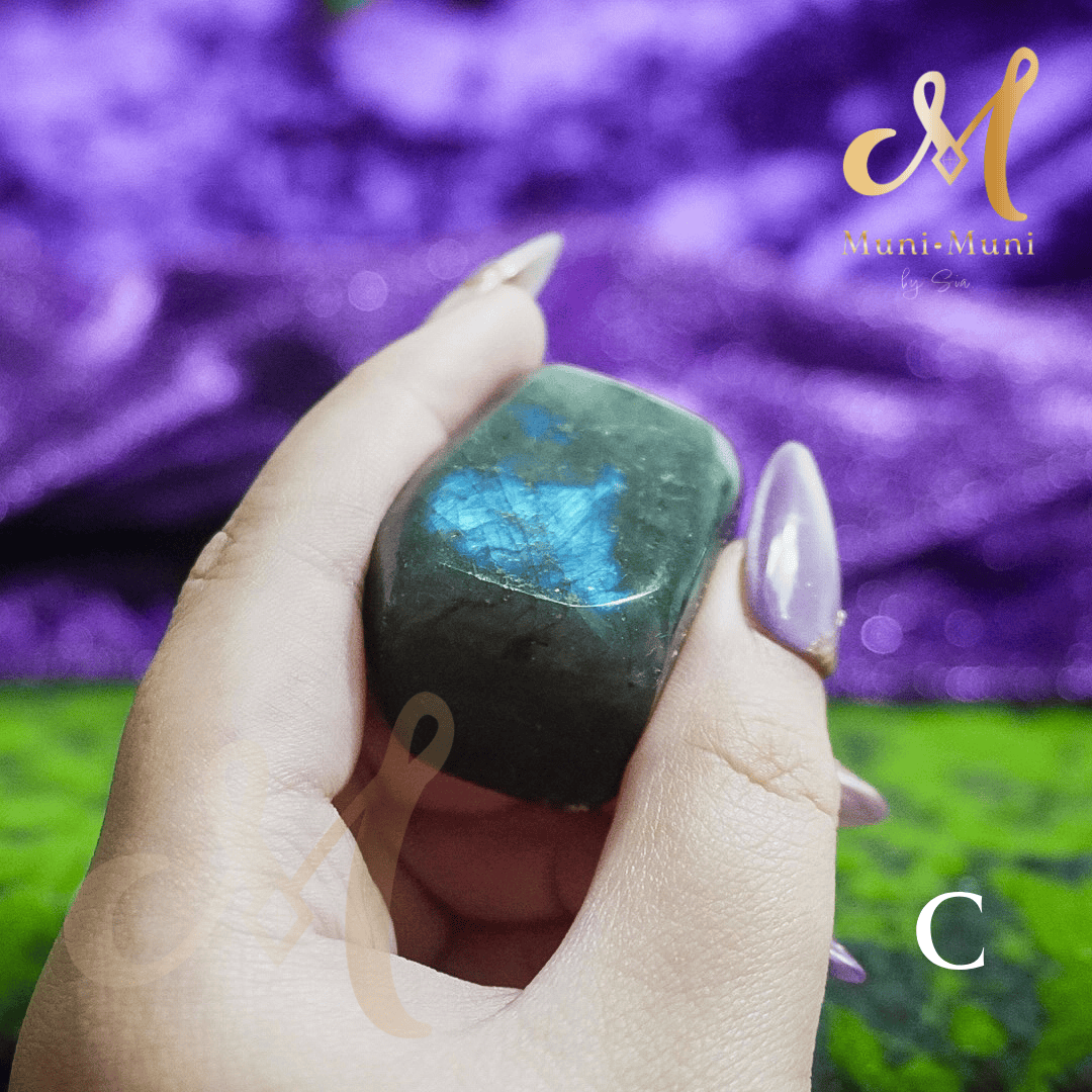 Labradorite Edged Freeform Natural Crystal