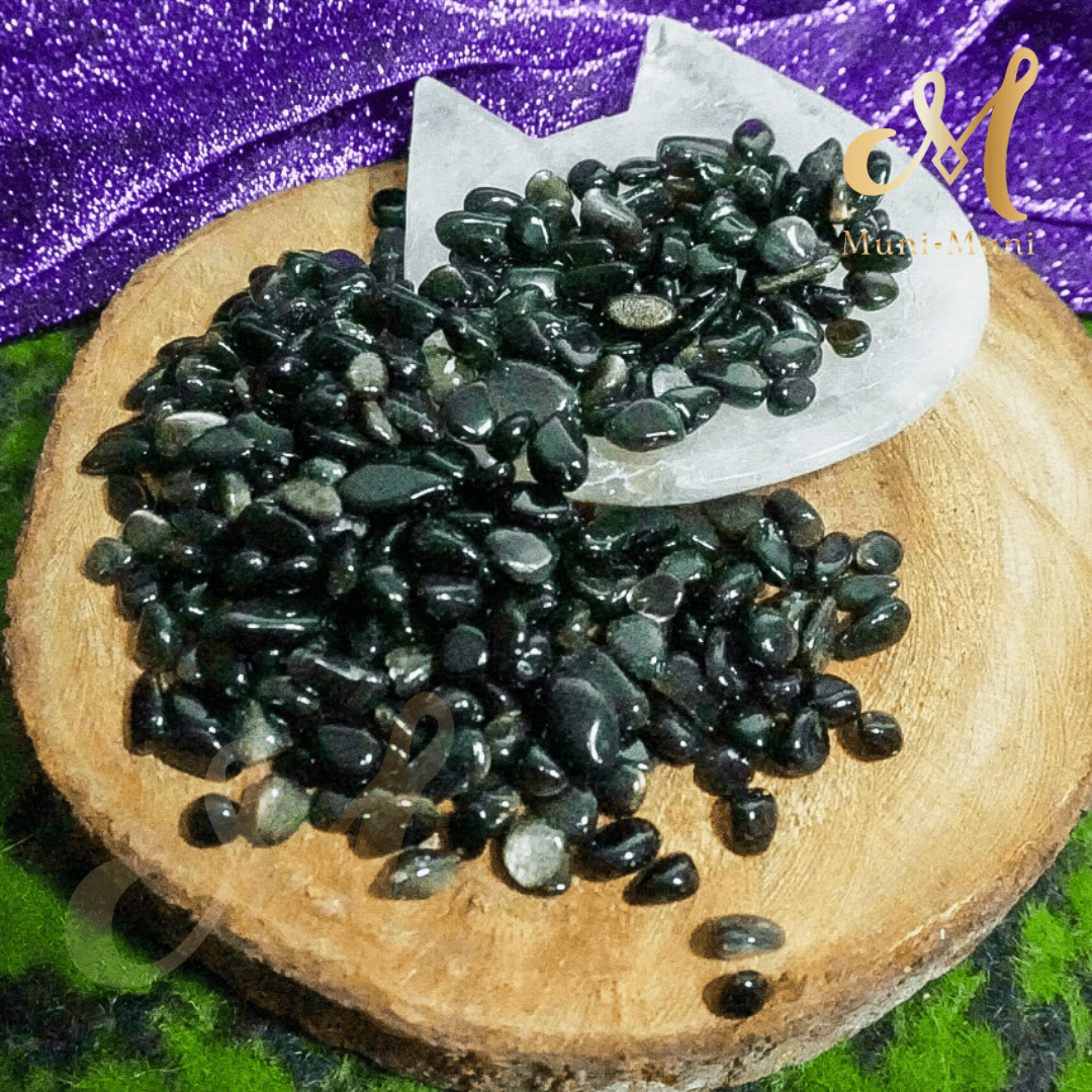 Obsidian Natural Crystal Chips