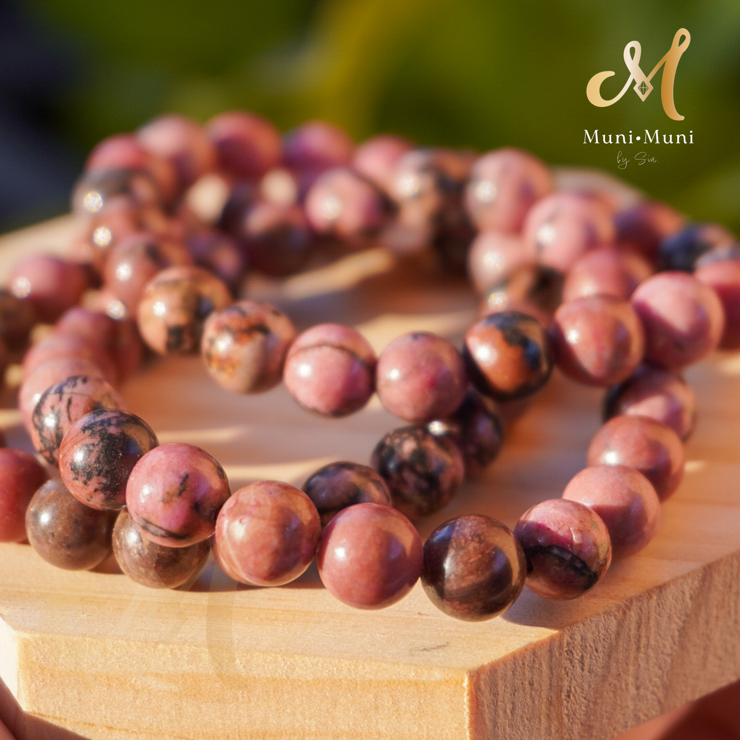 Rhodonite Bracelet 8mm