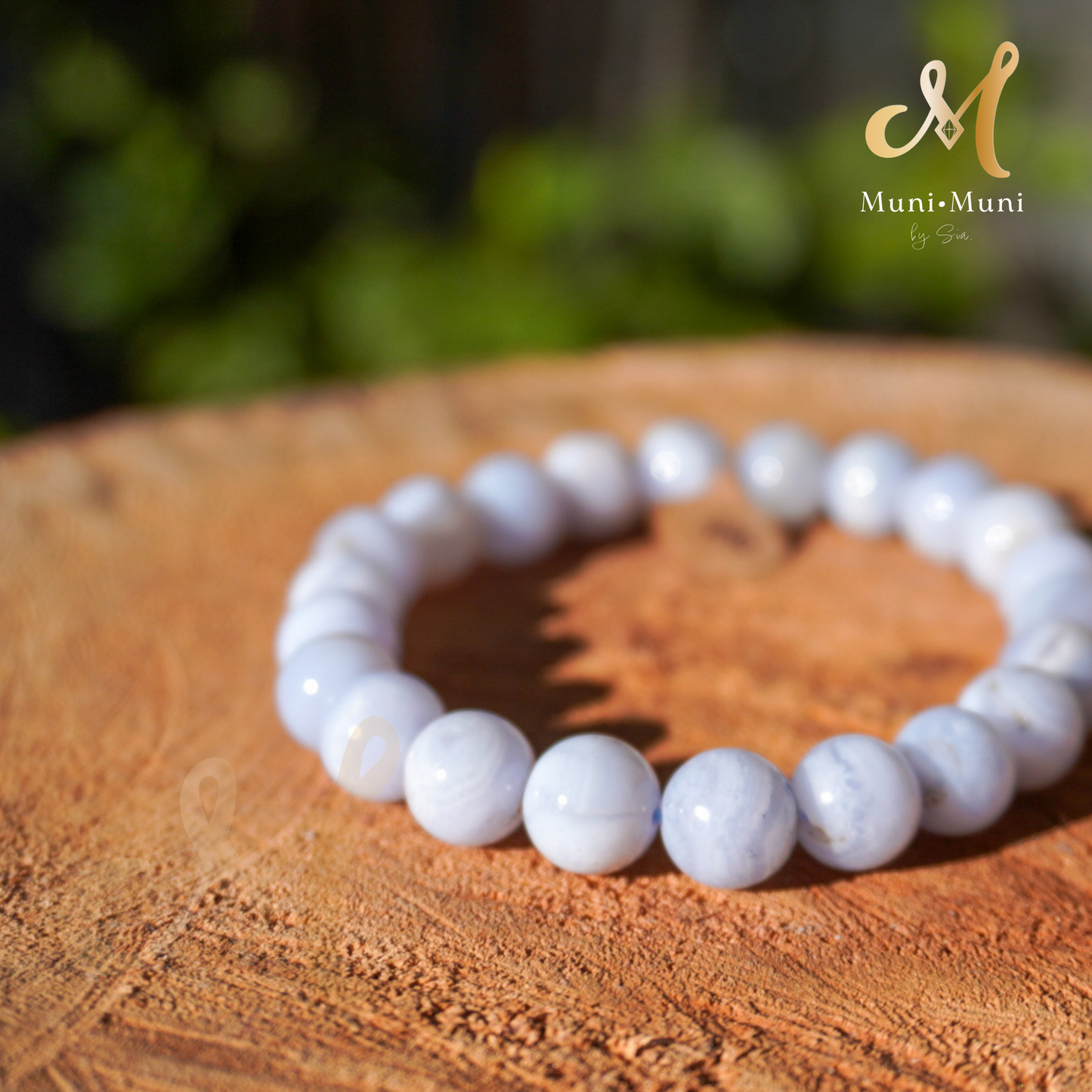 Blue Lace Agate Bracelet