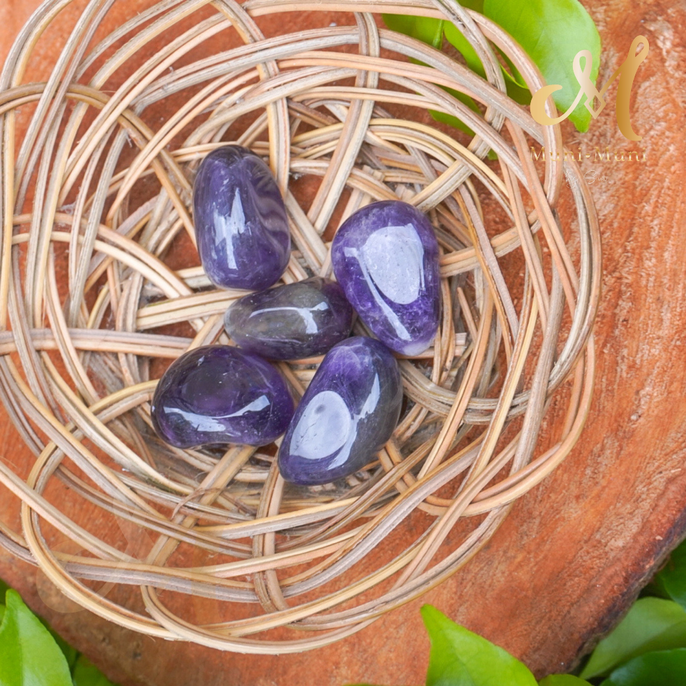 Brazilian Amethyst Tumbled Crystal