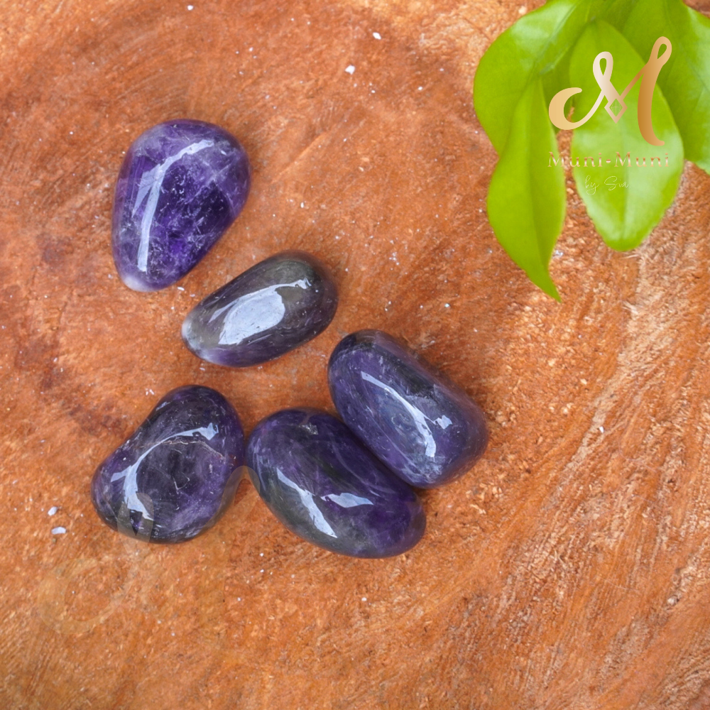 Brazilian Amethyst Tumbled Crystal