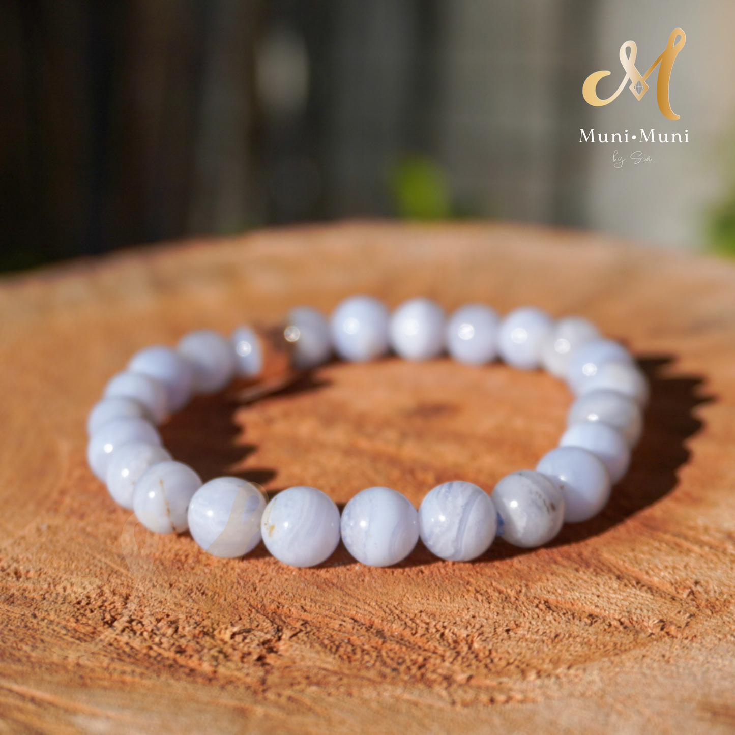 Blue Lace Agate Bracelet