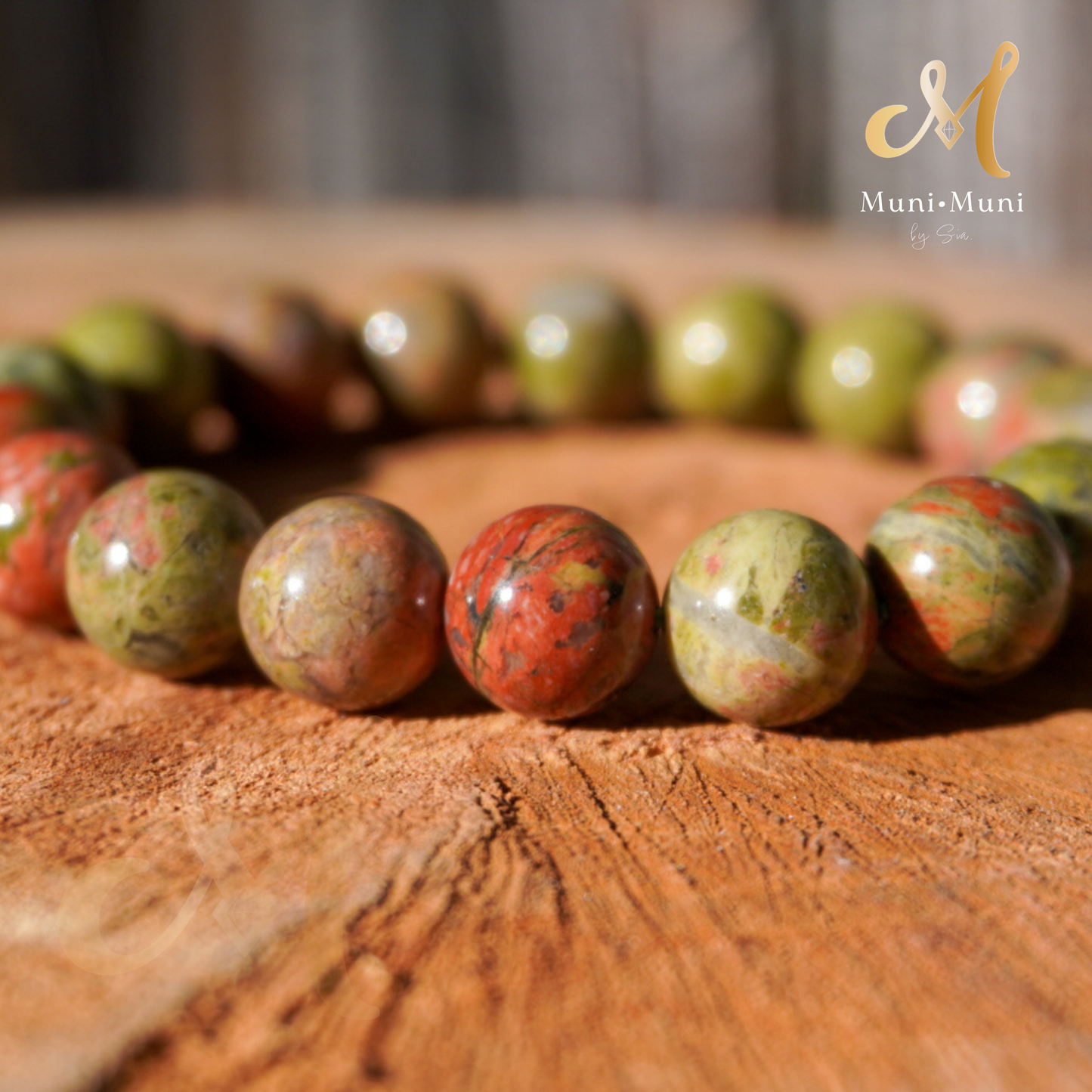 Unakite Bracelet