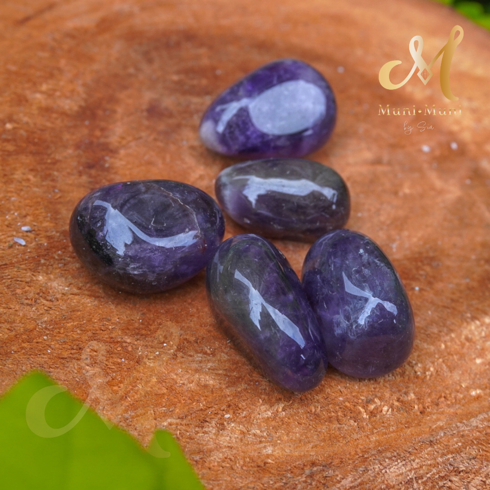 Brazilian Amethyst Tumbled Crystal