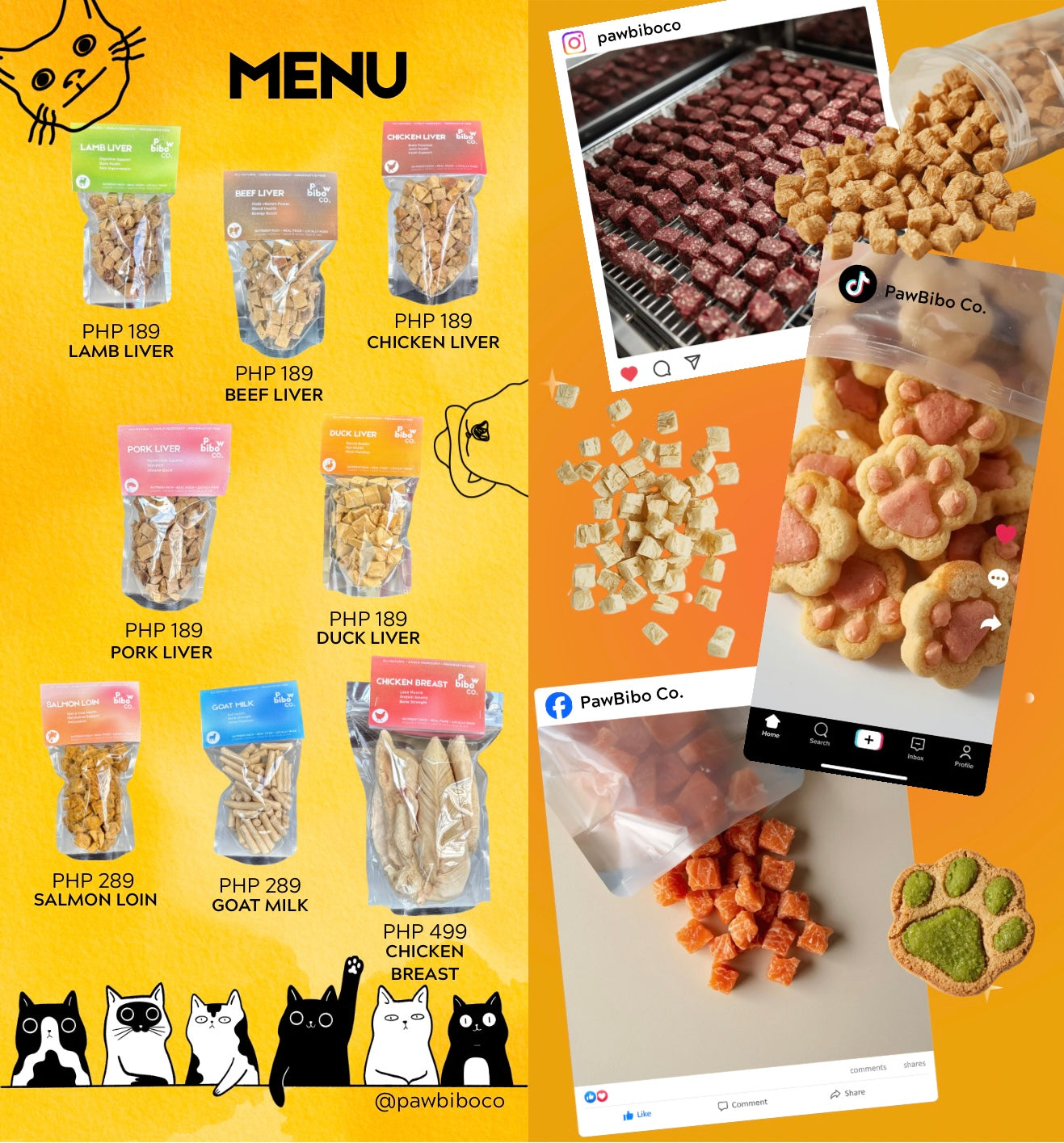 PawBibo Co. Natural Pet Treats | Single-Ingredient Freeze Dried Treats