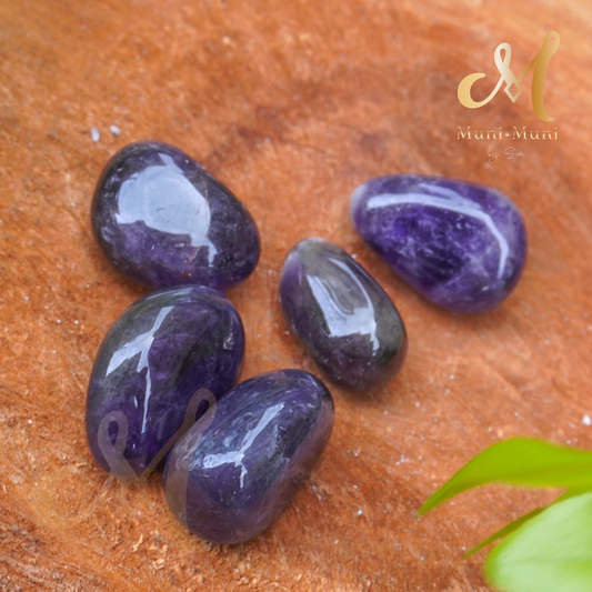 Brazilian Amethyst Tumbled Crystal
