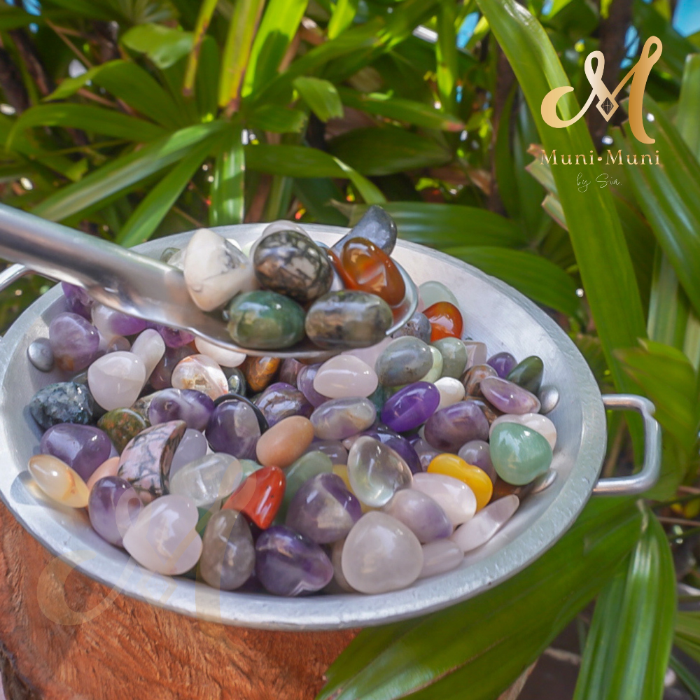 Mini Moons and Chunky Hearts Crystal Scoop