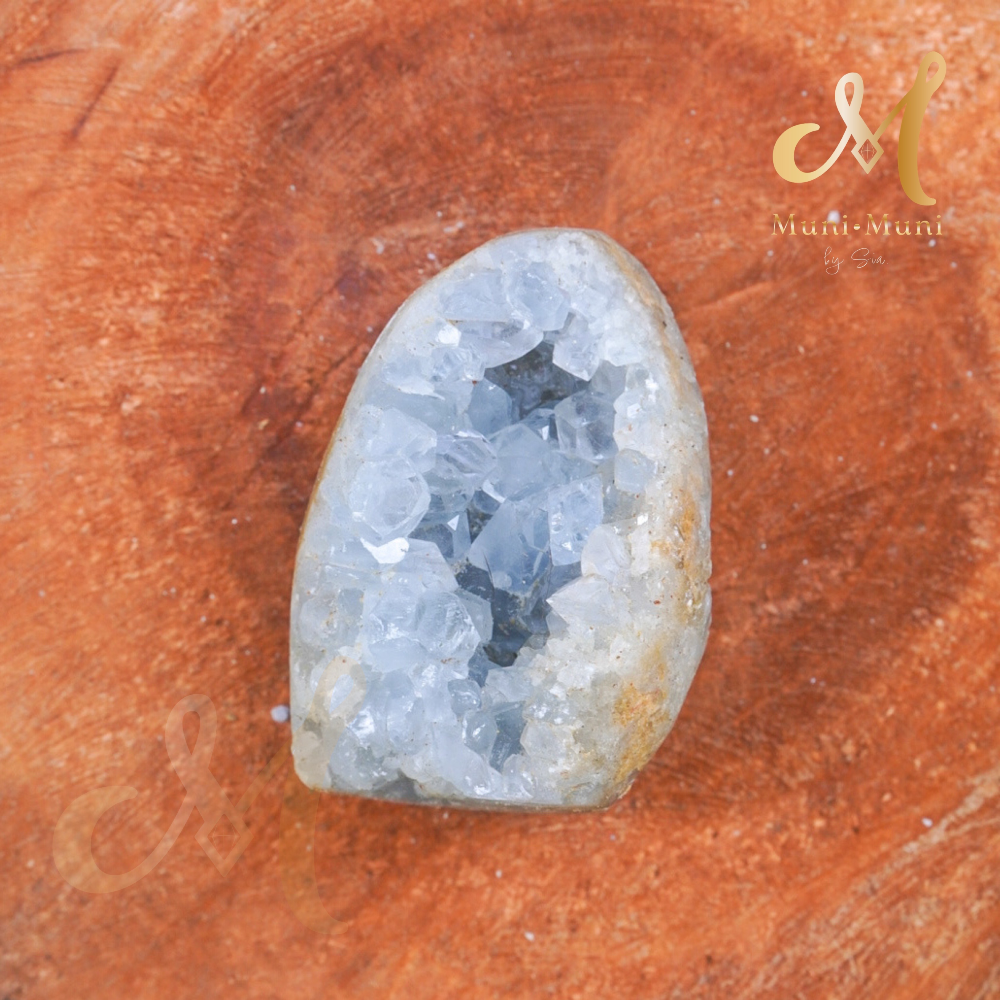 Blue Celestite Cluster