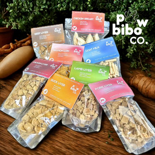 PawBibo Co. Natural Pet Treats | Single-Ingredient Freeze Dried Treats