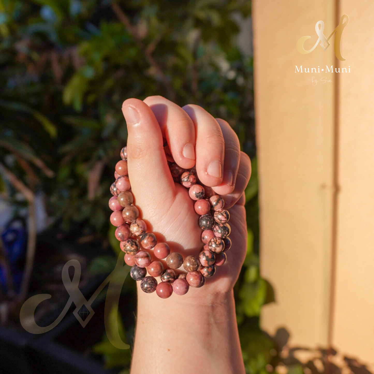Rhodonite Bracelet 8mm