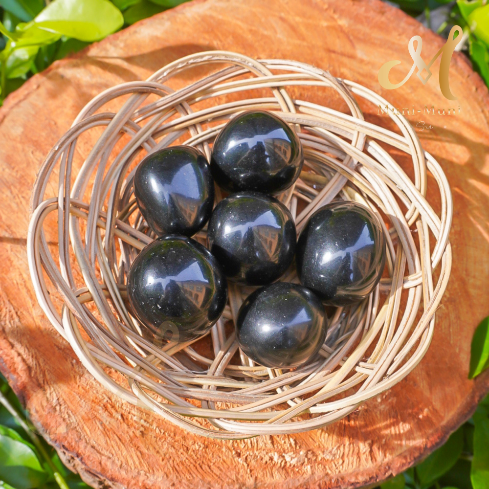 Black Obsidian Tumbled Stone