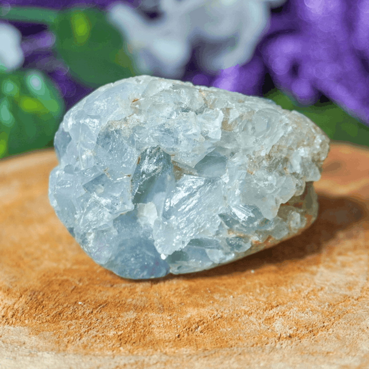 Blue Celestite Natural Crystal Cluster