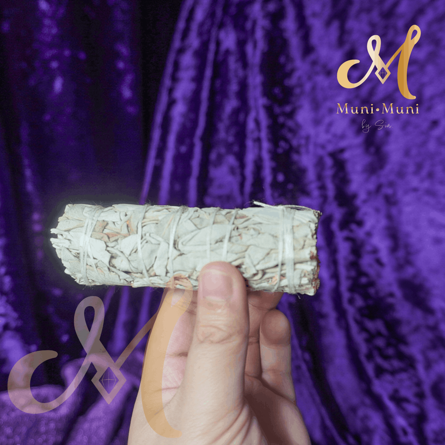 White Sage Natural Herbal Smudge Stick Incense