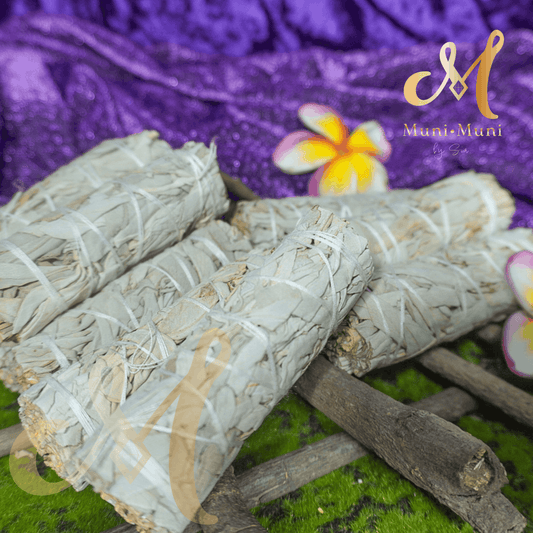 White Sage Natural Herbal Smudge Stick Incense