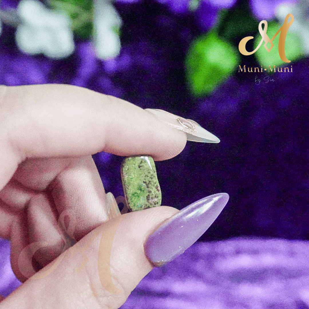 African Bloodstone & Dragon's Blood Natural Crystal Chips