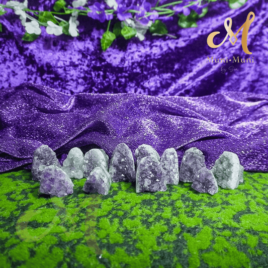 Amethyst Cluster Natural Crystal