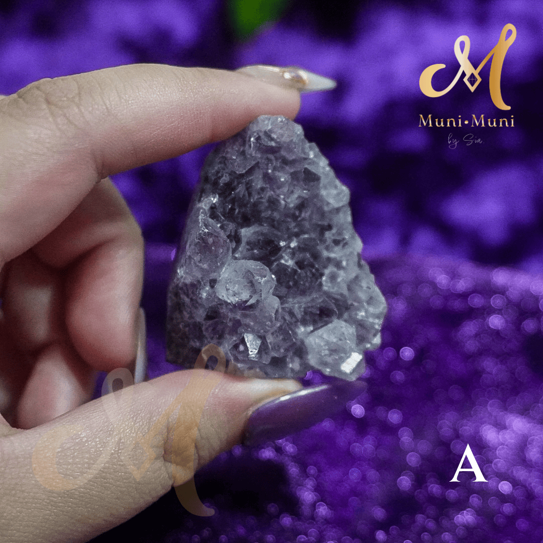 Amethyst Cluster Natural Crystal