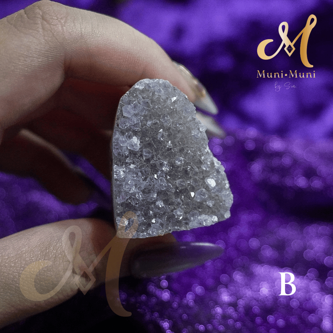 Amethyst Cluster Natural Crystal