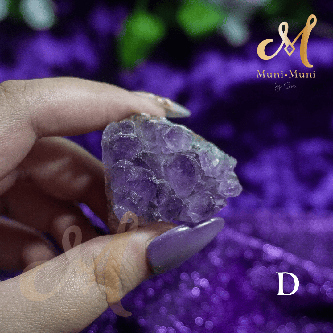 Amethyst Cluster Natural Crystal