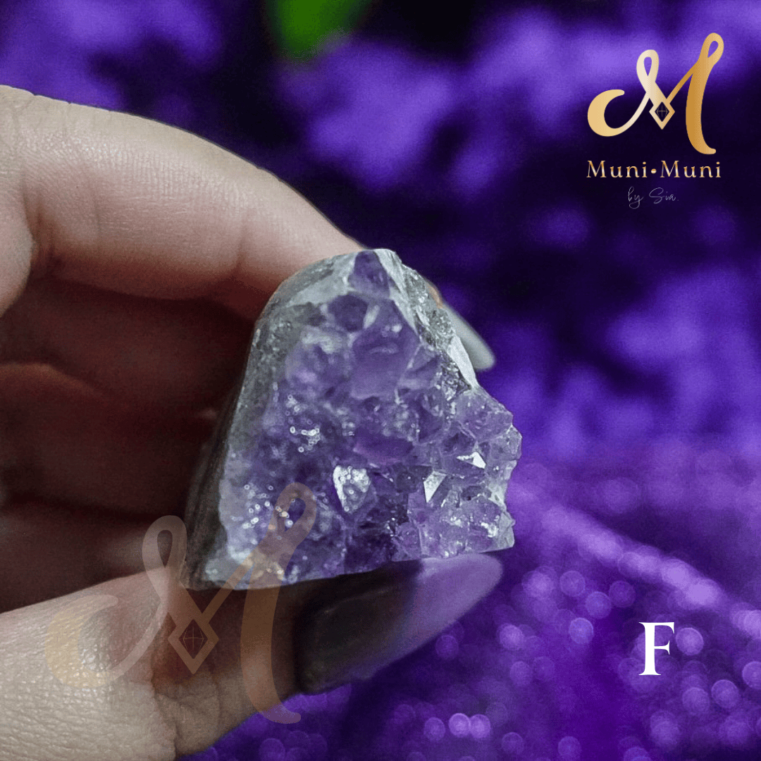 Amethyst Cluster Natural Crystal