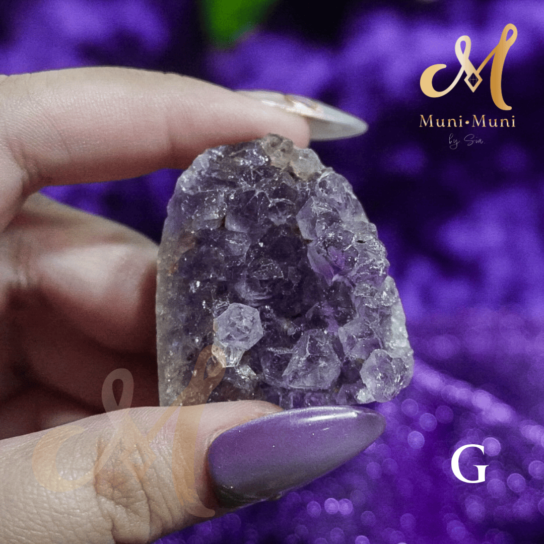 Amethyst Cluster Natural Crystal