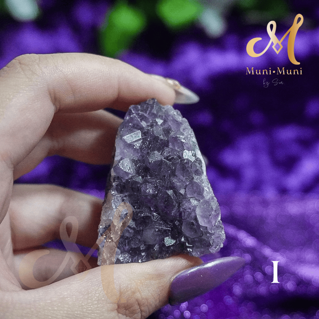 Amethyst Cluster Natural Crystal