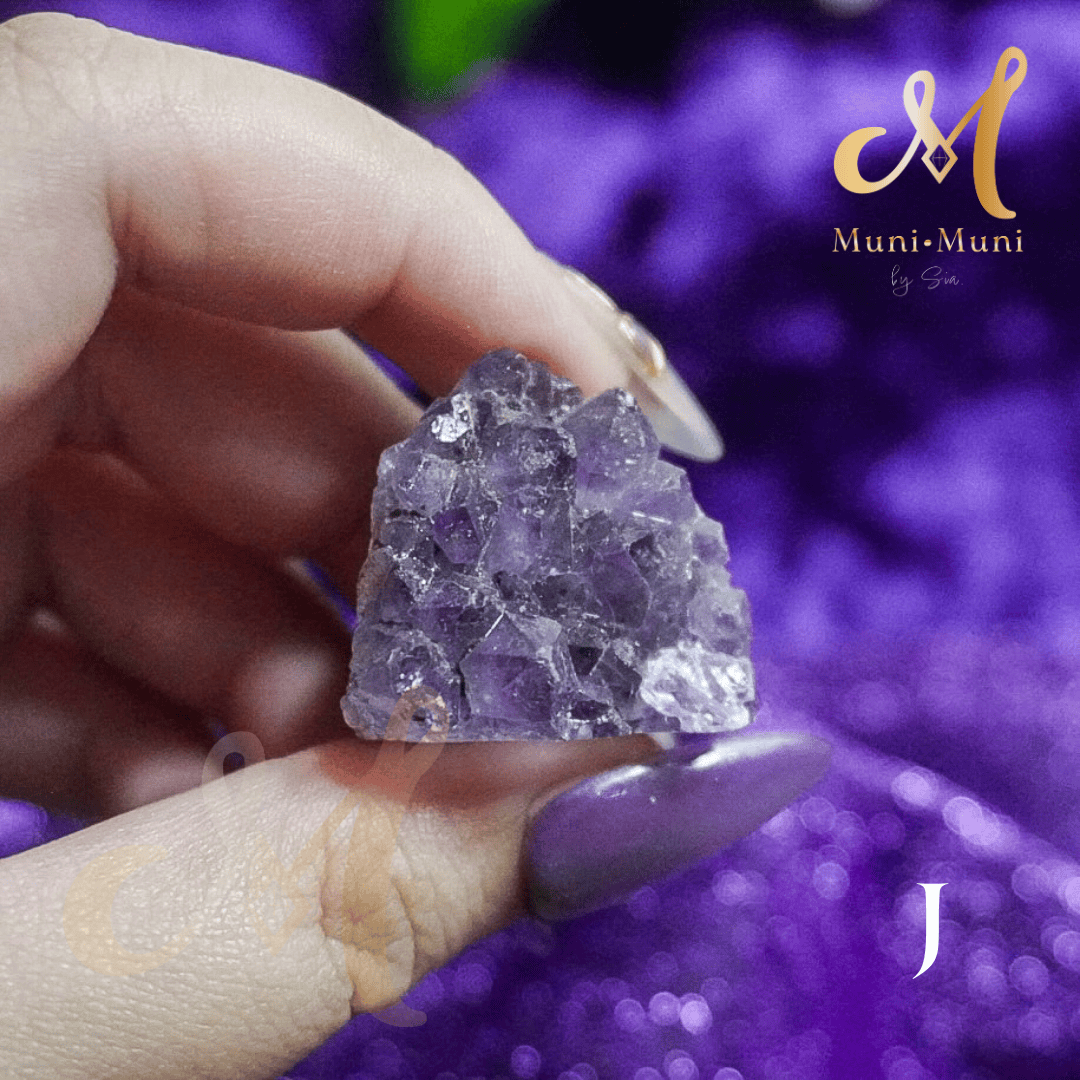 Amethyst Cluster Natural Crystal