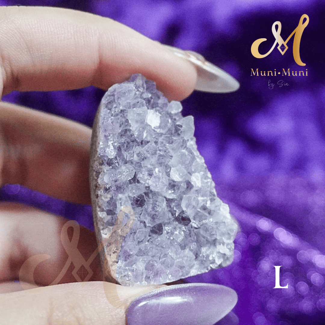 Amethyst Cluster Natural Crystal
