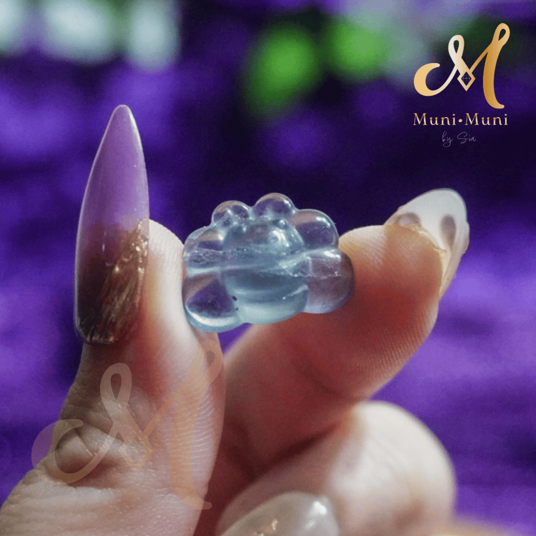 Fluorite Bee Natural Crystal Bracelet Charm