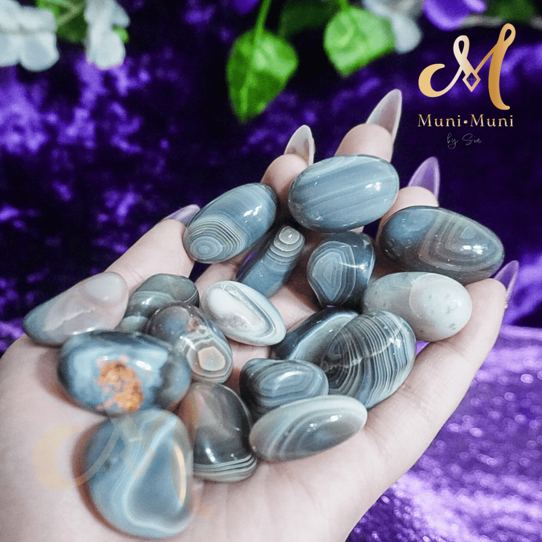 Botswana Agate Tumbled Crystal