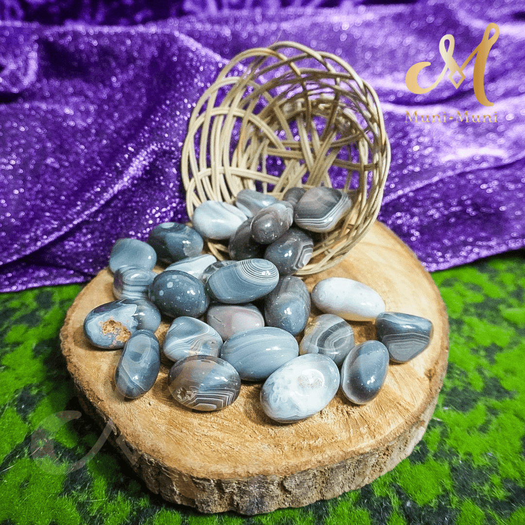 Botswana Agate Tumbled Crystal