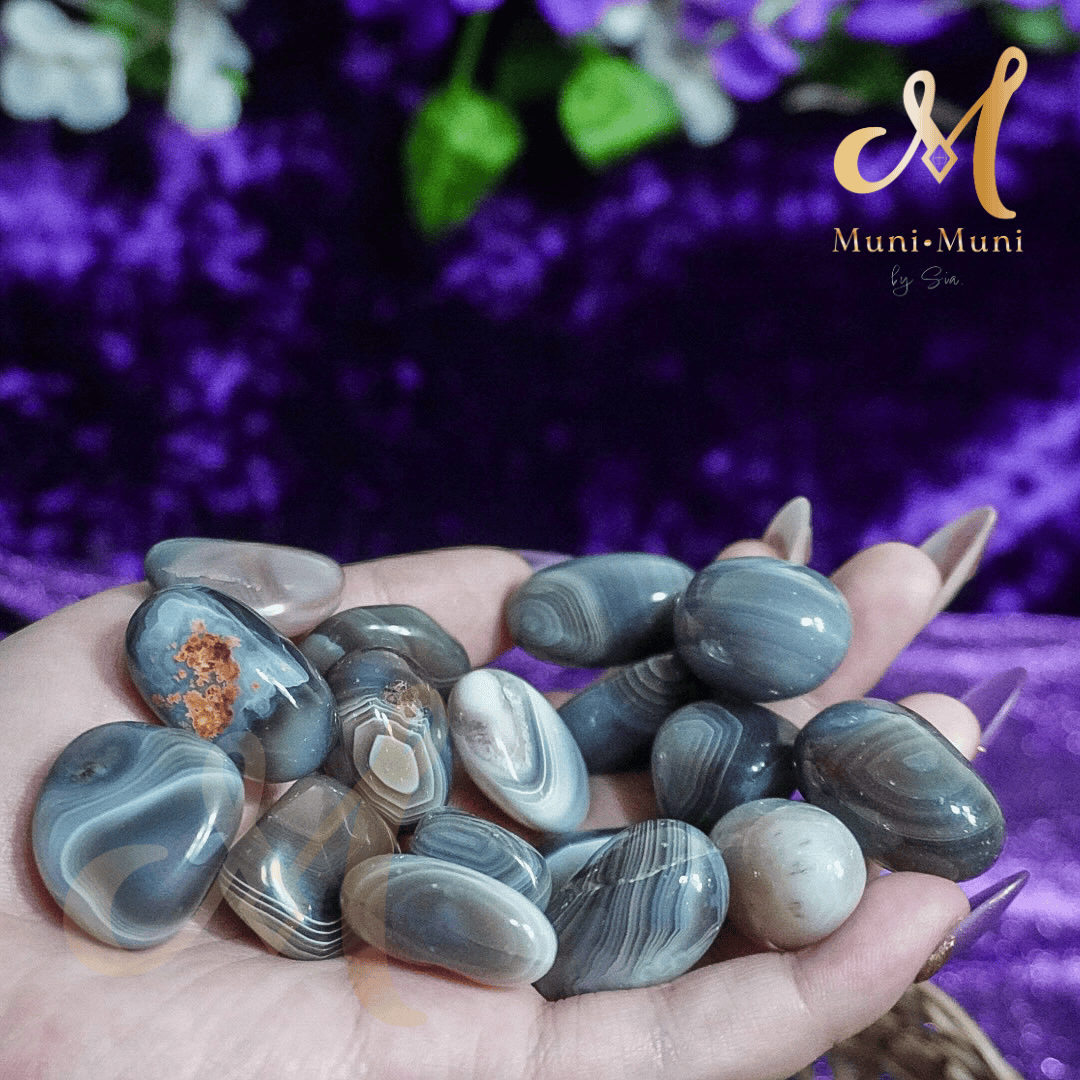Botswana Agate Tumbled Crystal