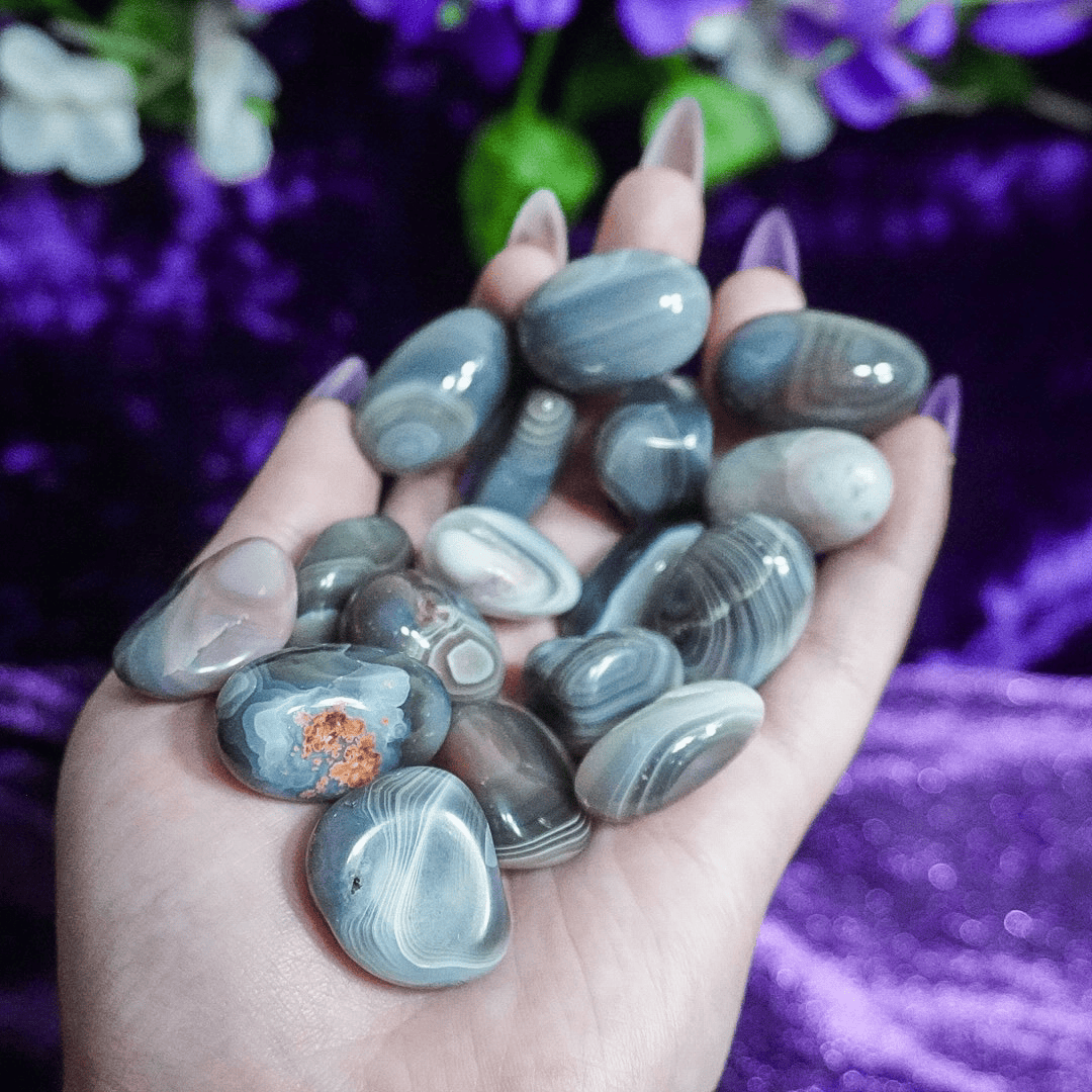 Botswana Agate Tumbled Crystal