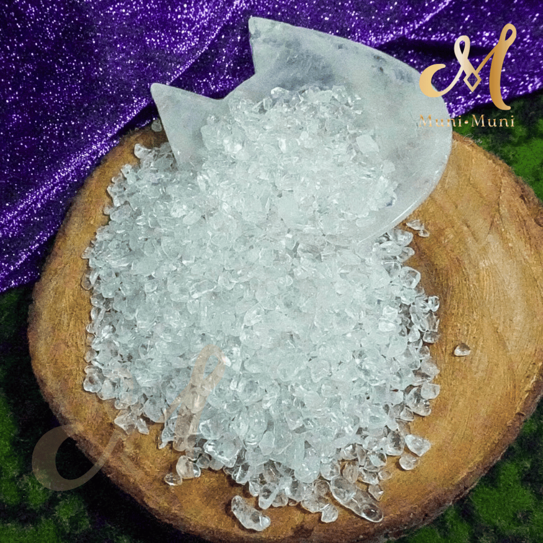 Clear Quartz Natural Crystal Chips