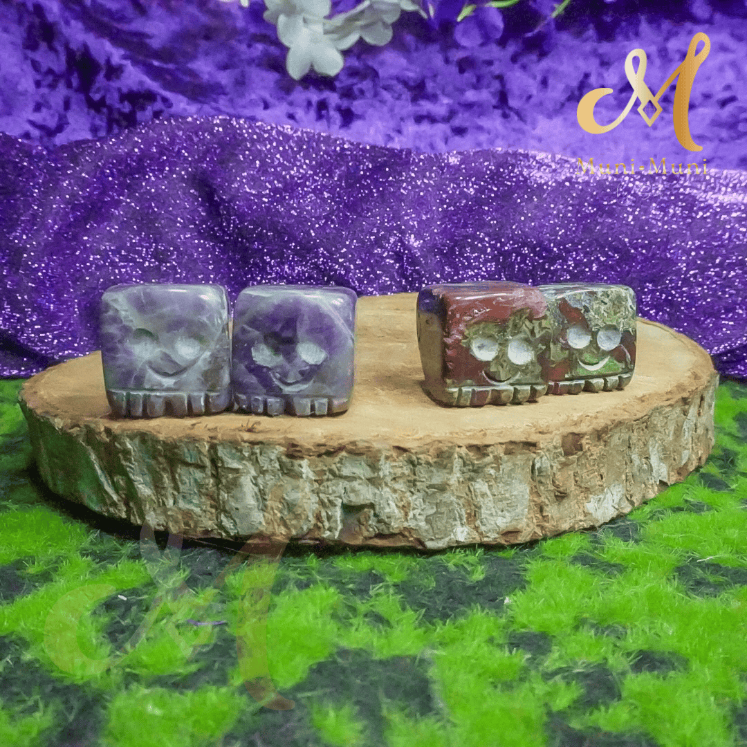 Cube Face Natural Crystal