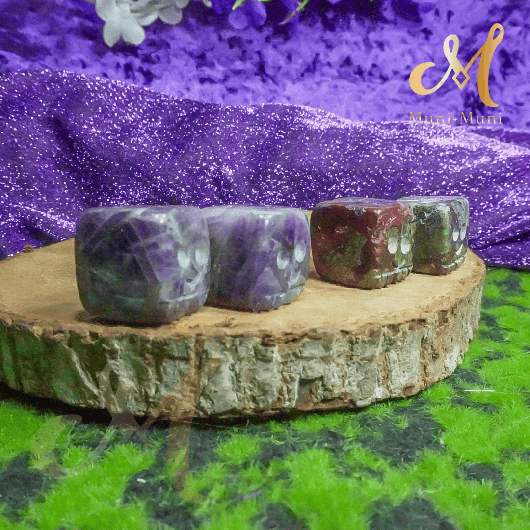 Cube Face Natural Crystal