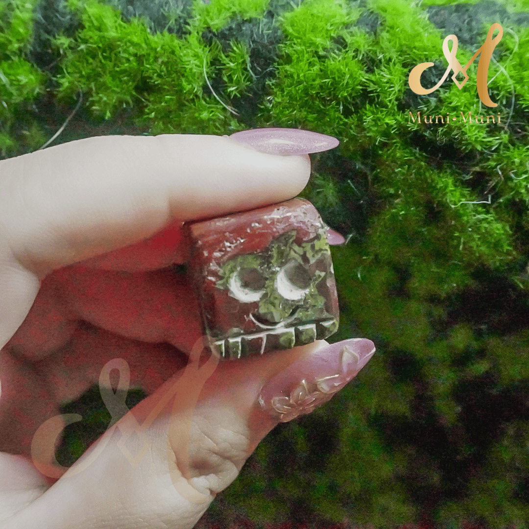 Cube Face Natural Crystal