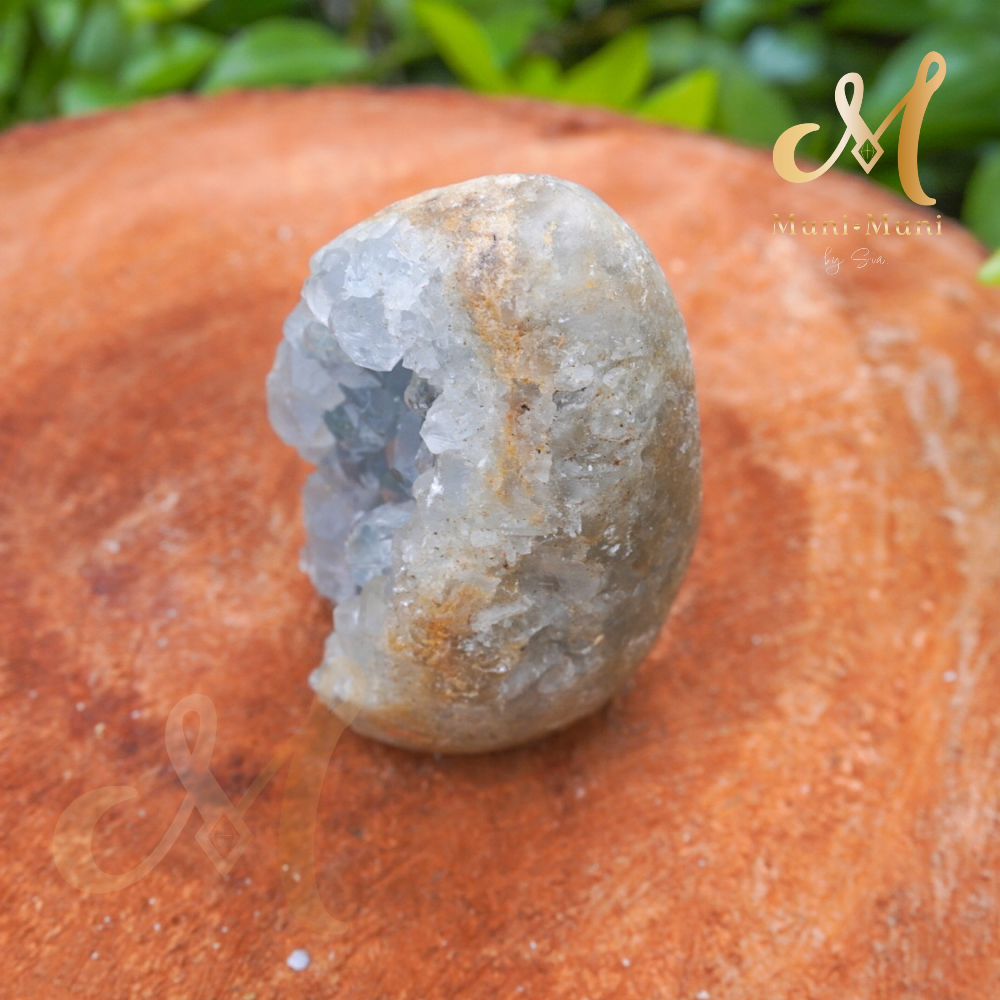 Blue Celestite Cluster