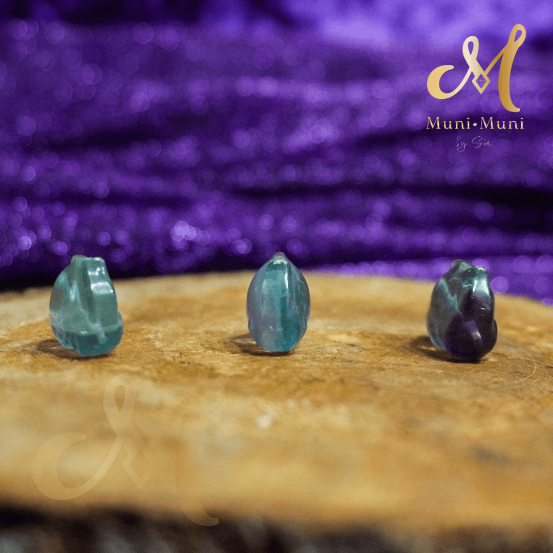 Fox-Fluorite Natural Crystal