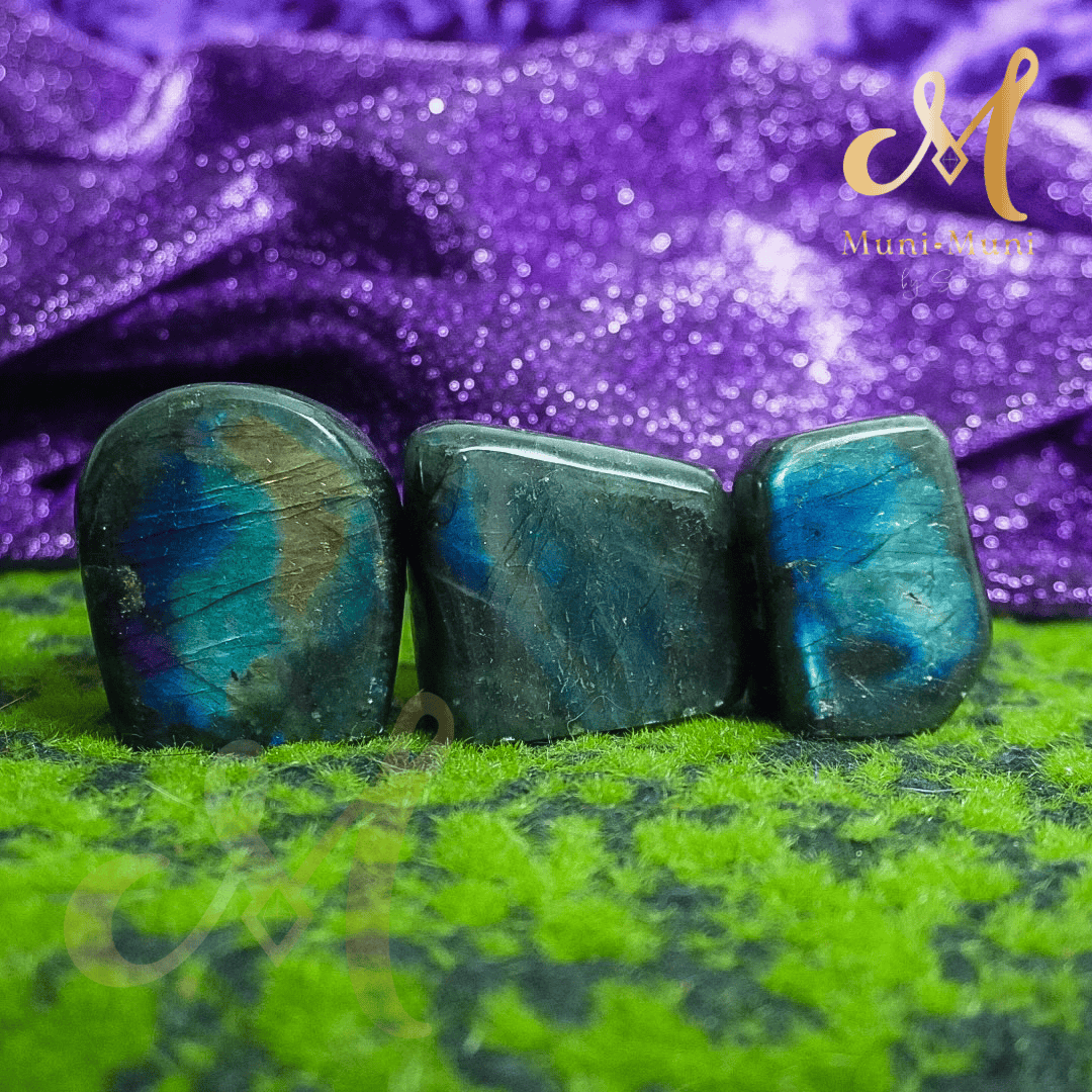 Labradorite Edged Freeform Natural Crystal