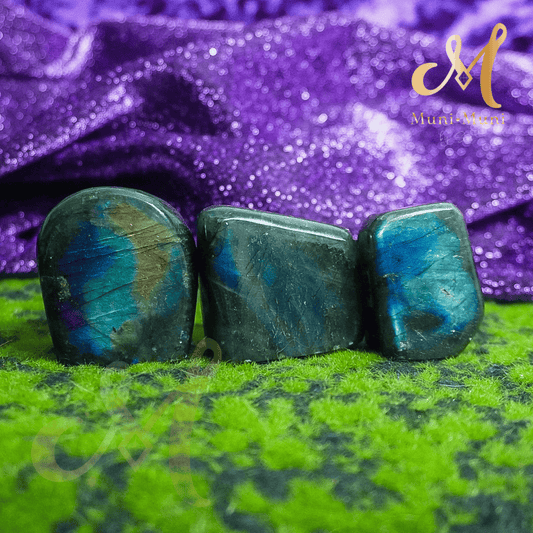 Labradorite Edged Freeform Natural Crystal