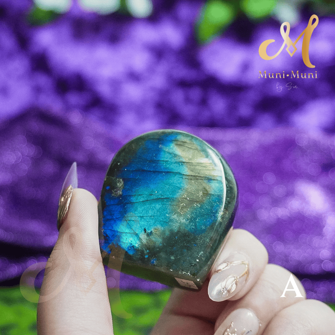 Labradorite Edged Freeform Natural Crystal