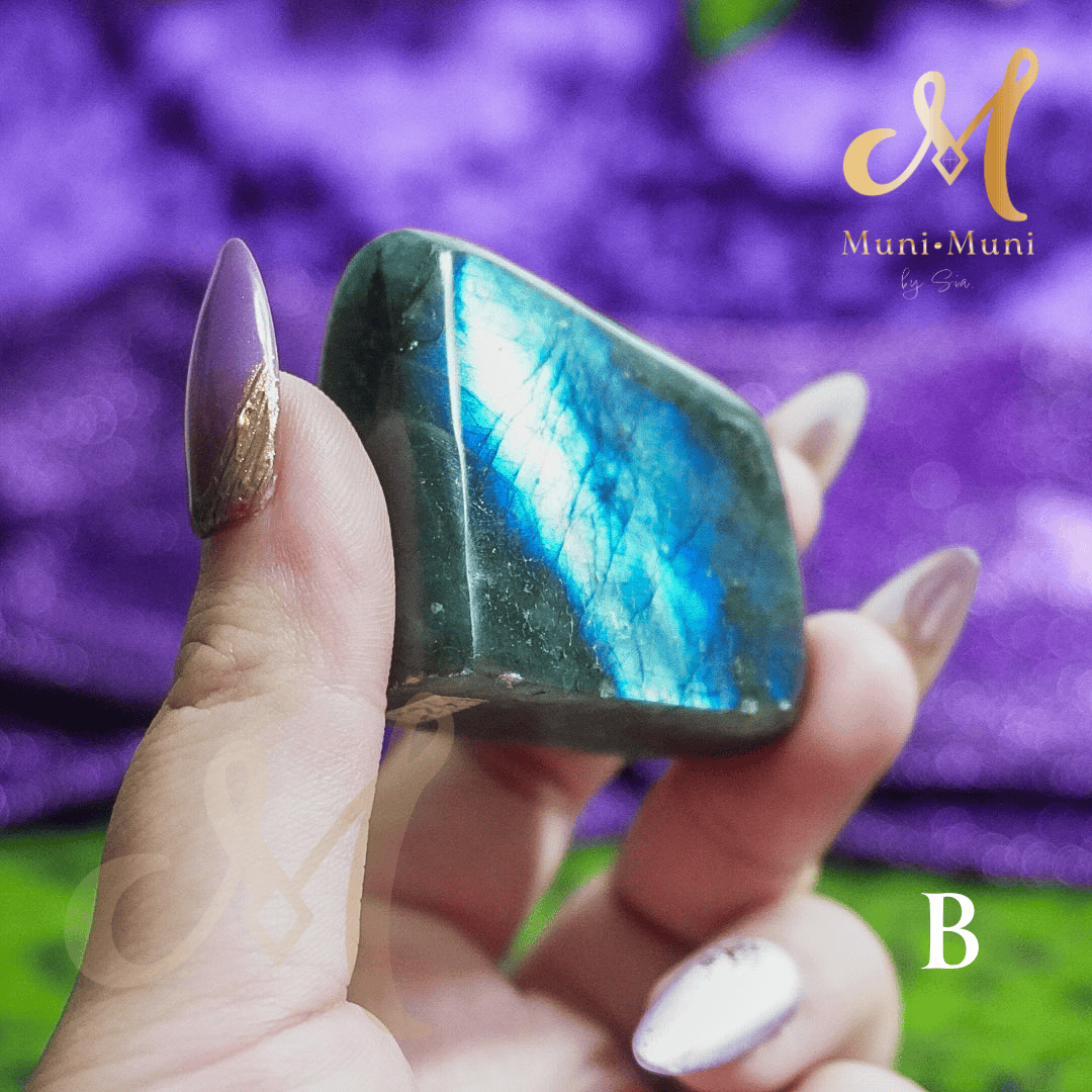 Labradorite Edged Freeform Natural Crystal