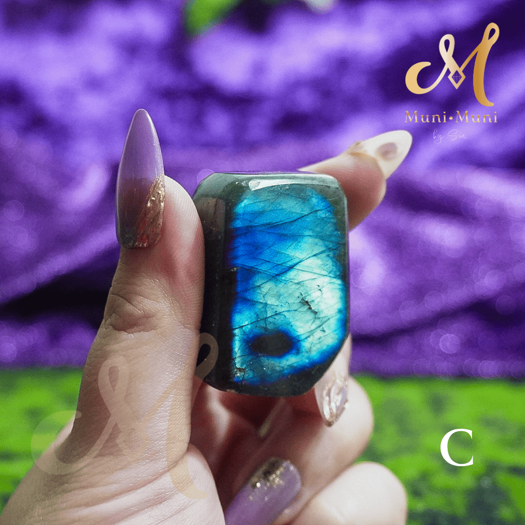 Labradorite Edged Freeform Natural Crystal