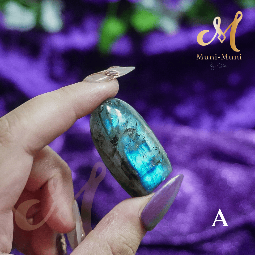 Labradorite Round-Top Freeform Natural Crystal