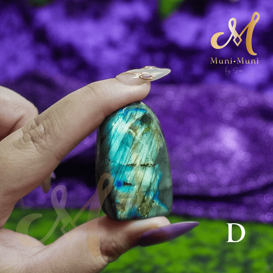 Labradorite Round-Top Freeform Natural Crystal